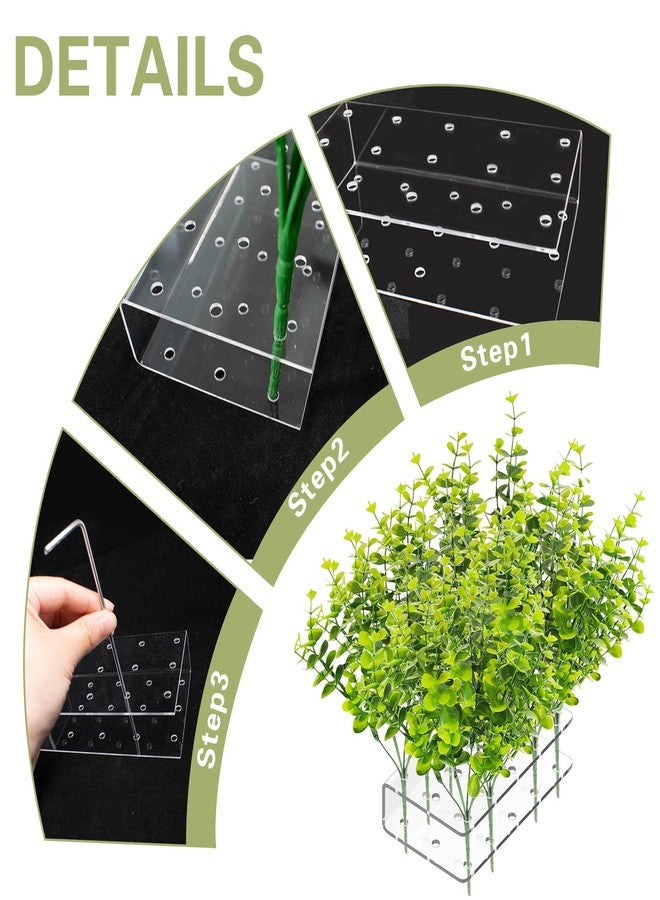 Hiyoo 6 PCS Fake Grass Plants Pee Post for Dogs to Pee on, Reusable Puppy Pee Post Training Tool Washable Artificial Eucalyptus Grass for Guiding and Trains Dogs to Urinate, Outdoor Dog Toilet - Image 4